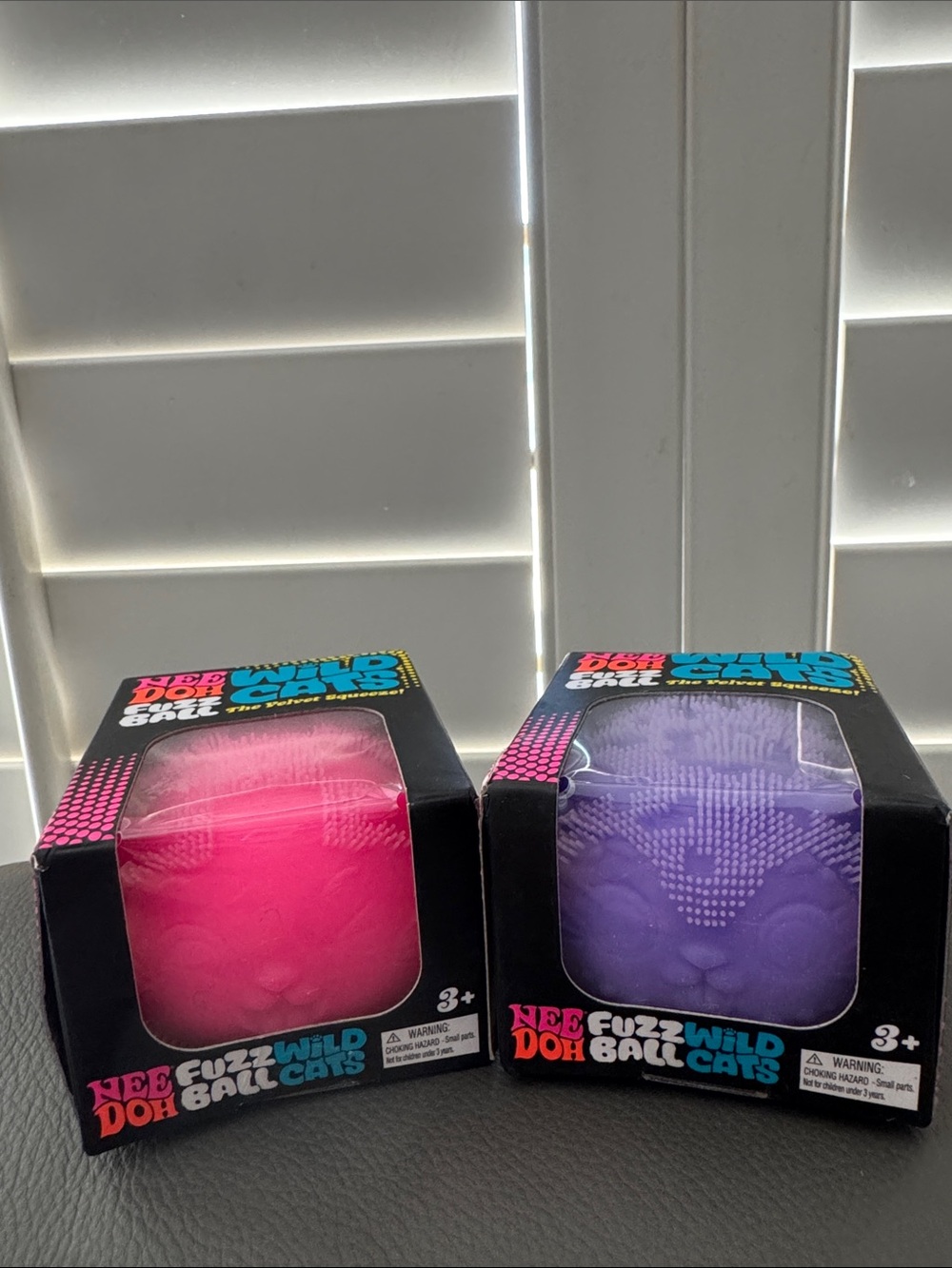 NEEDOH FUZZ BALL WILD Cats - Neon Assorted Colors CHOOSE 1‼️🧡💚💙💜